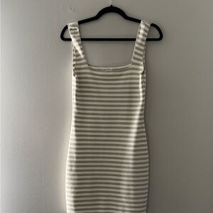 Zara Striped Sleeveless Dress